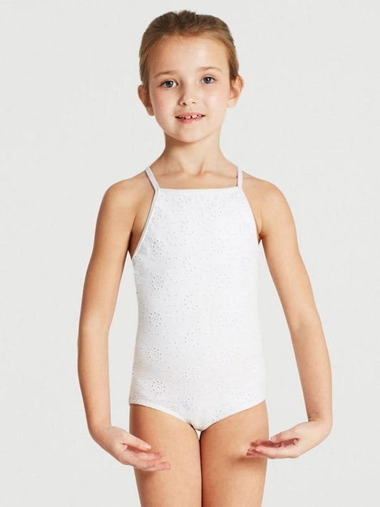 Eyelet Racer Back Leotard